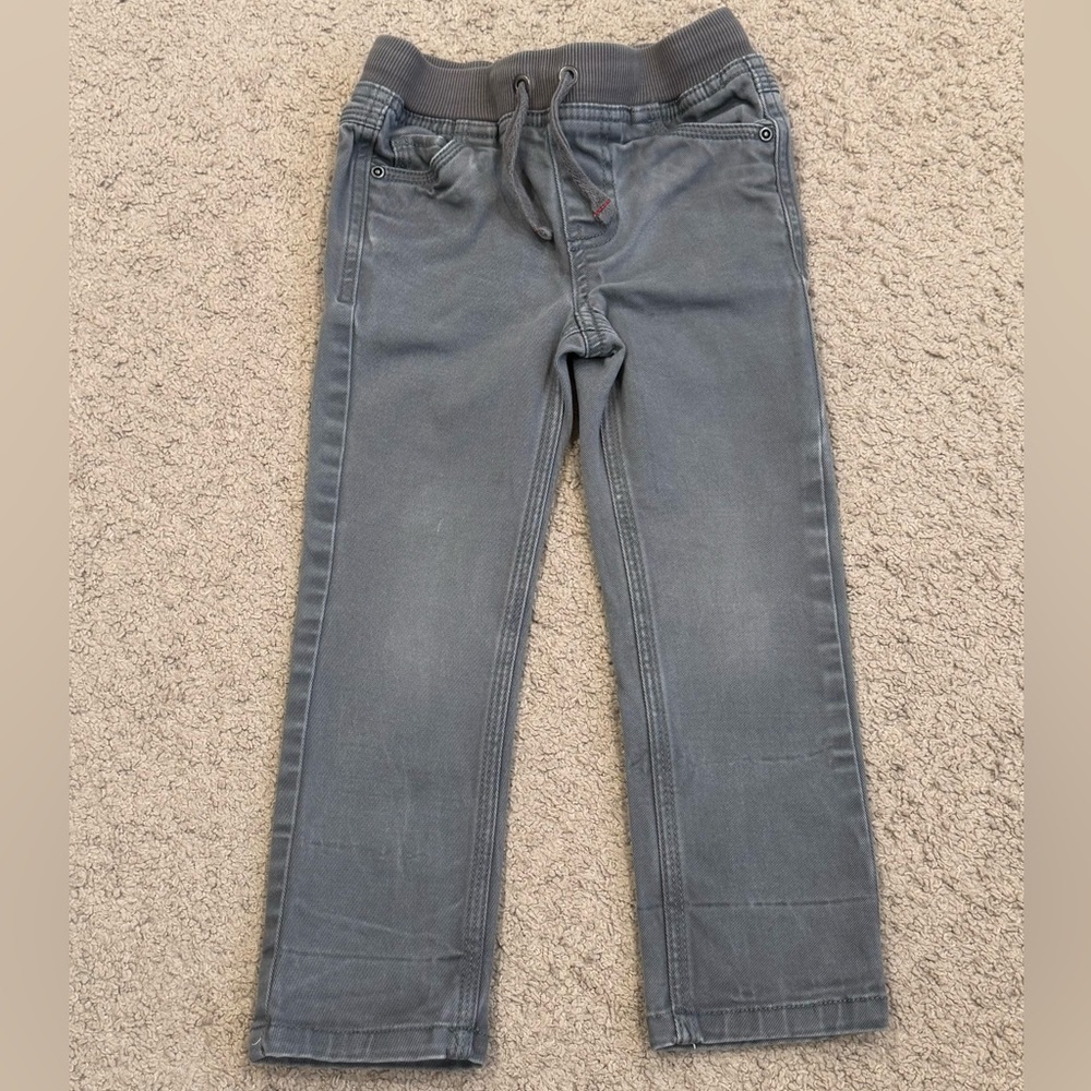 Hanna Andersson Gray Casual Bottoms with Elastic Waistband